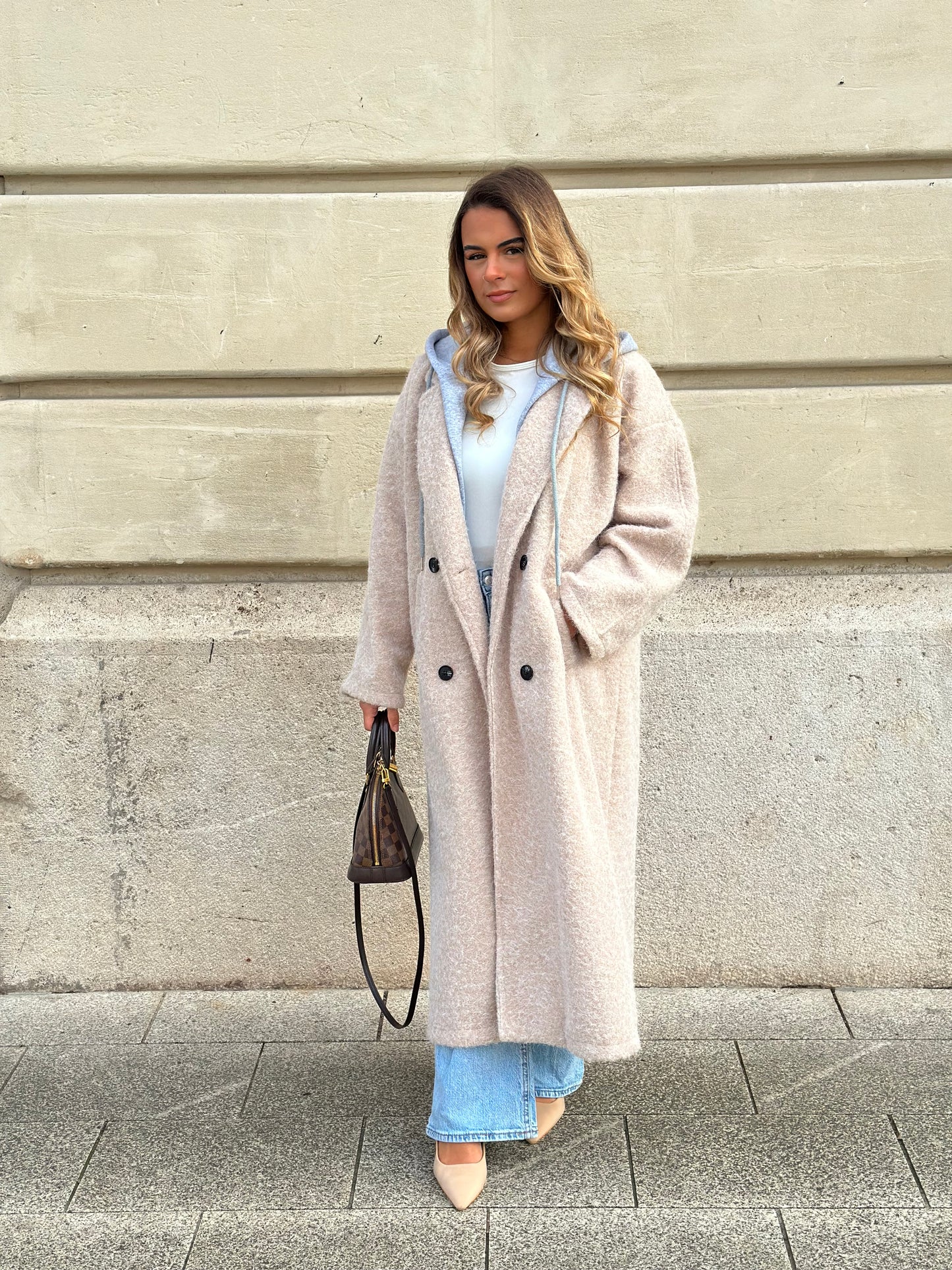 Manteau Keziah beige