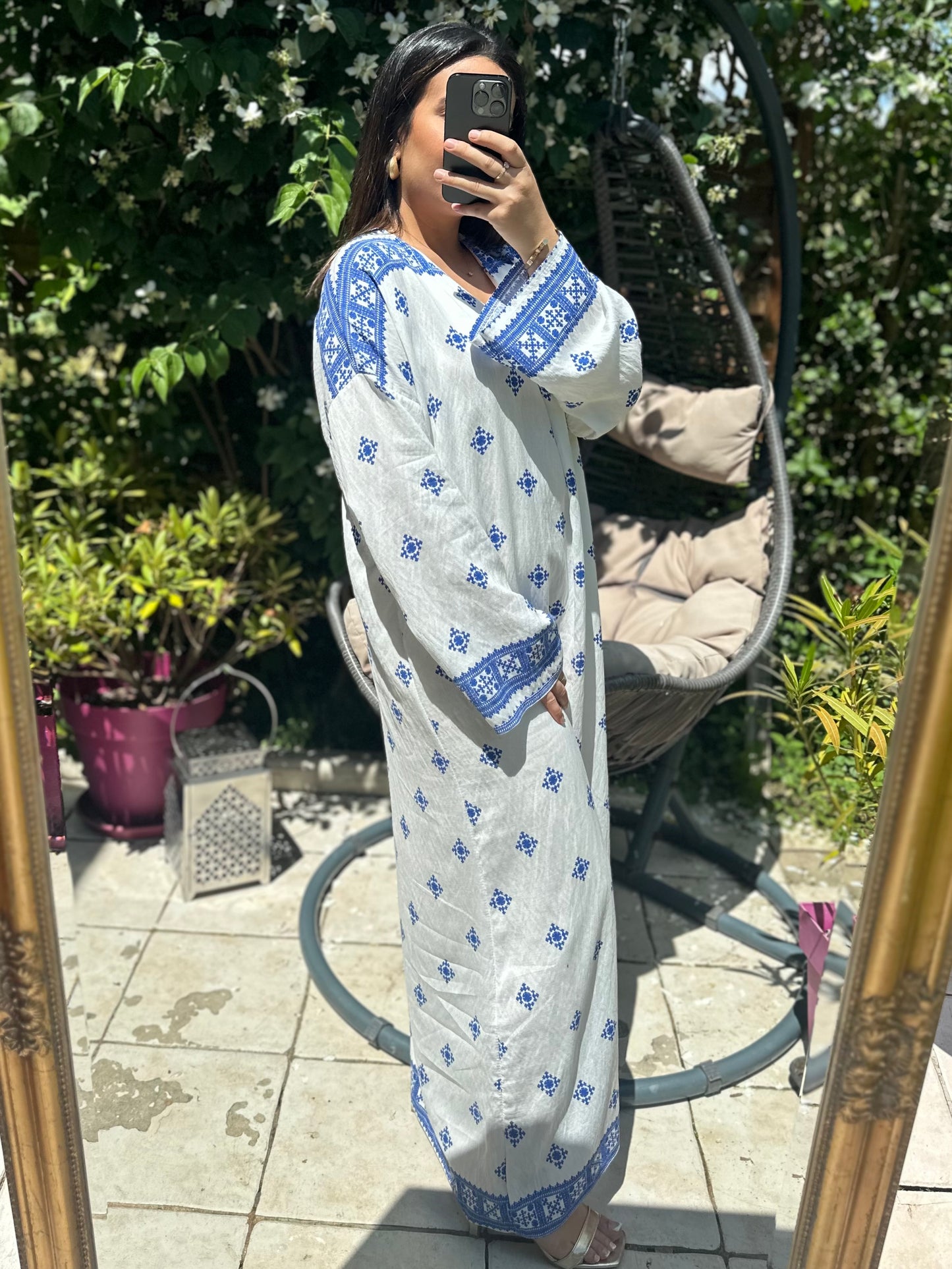 Robe Bali bleu