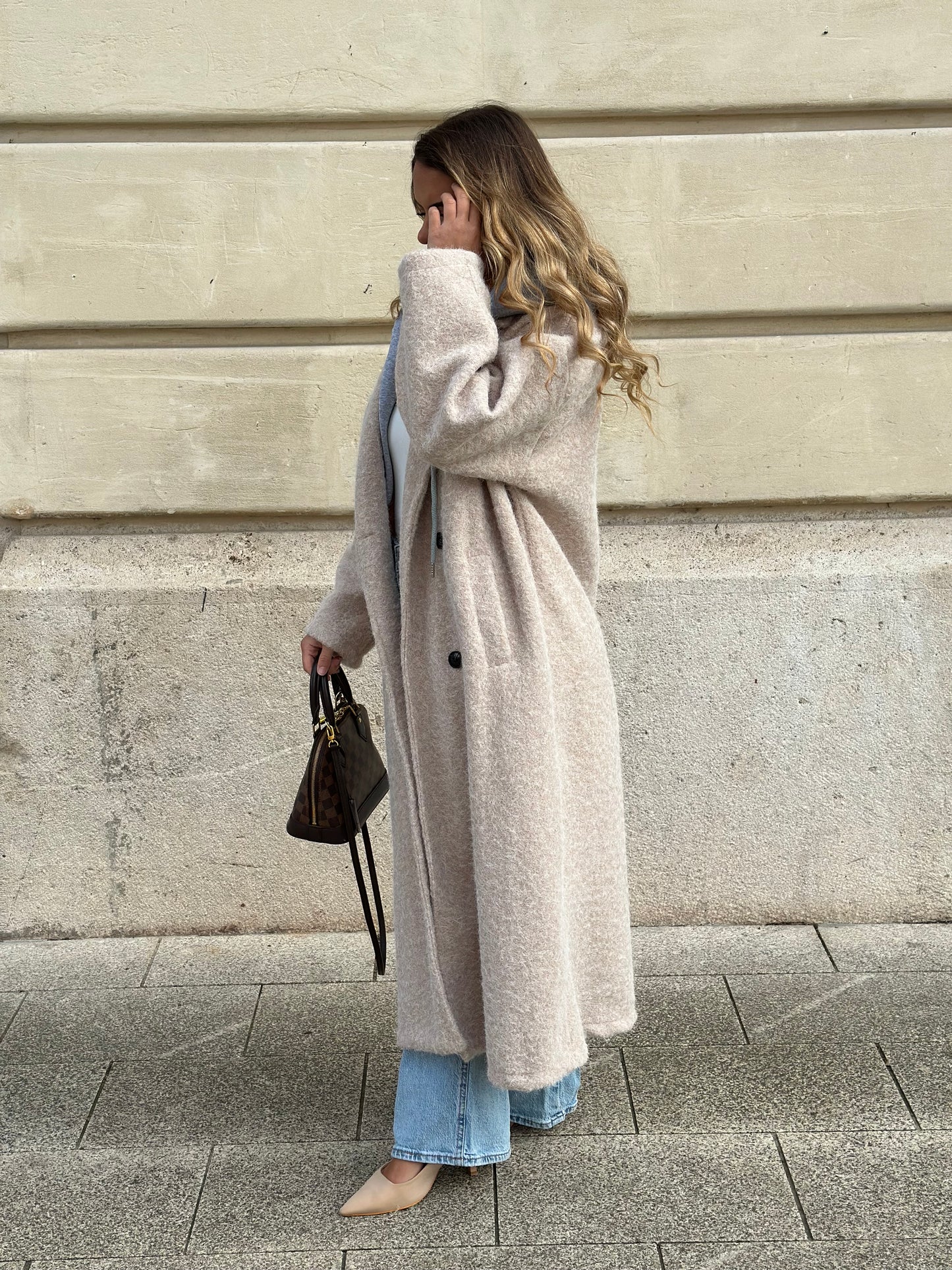 Manteau Keziah beige