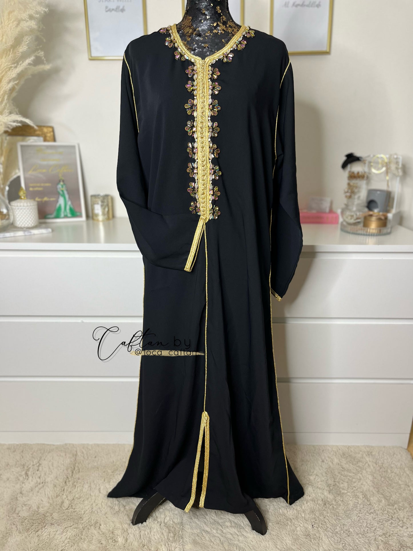 Caftan Inaya Noir